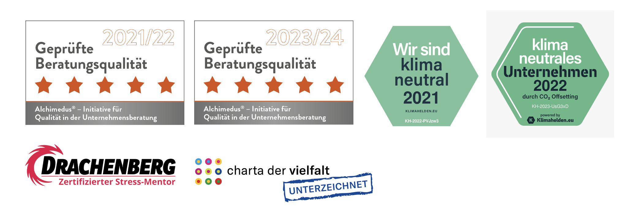 Zertifikate 2023 Zertifikate 2023